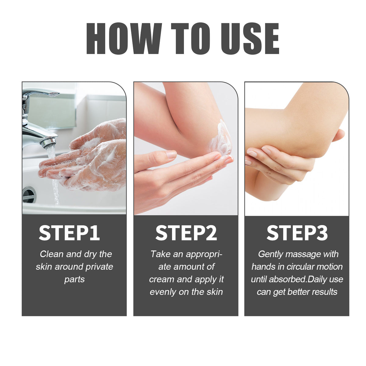 Armpit Thigh Black Removal Cream, Reduce Armpit Thigh Inner Joint Melanin Whitening And Beautifying Skin Cream