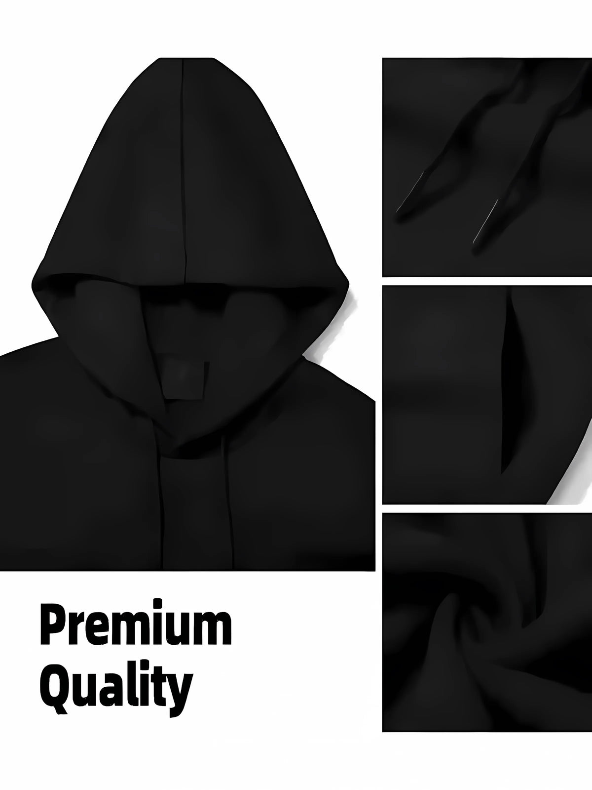 2026 Autumn/Winter Men's Hooded Sweatshirt and Pants Set - Casual and Fashionable Versatile 3D Letter Pattern Print