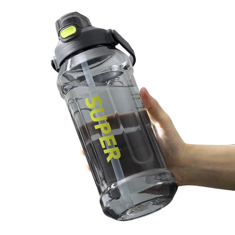 High-value sports kettle summer 2.0 sports fitness water cup with large capacity outdoor portable high temperature resistant with straw cup